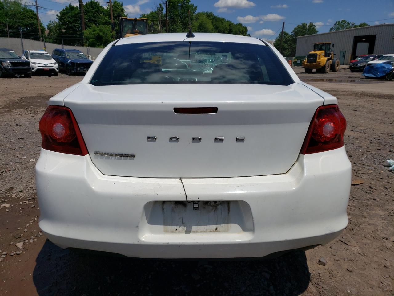 2013 Dodge Avenger Se VIN: 1C3CDZAB8DN662539 Lot: 62428814