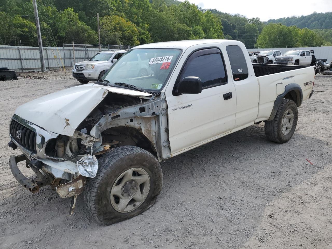 2001 Toyota Tacoma Xtracab VIN: 5TEWN72N31Z747185 Lot: 64049214