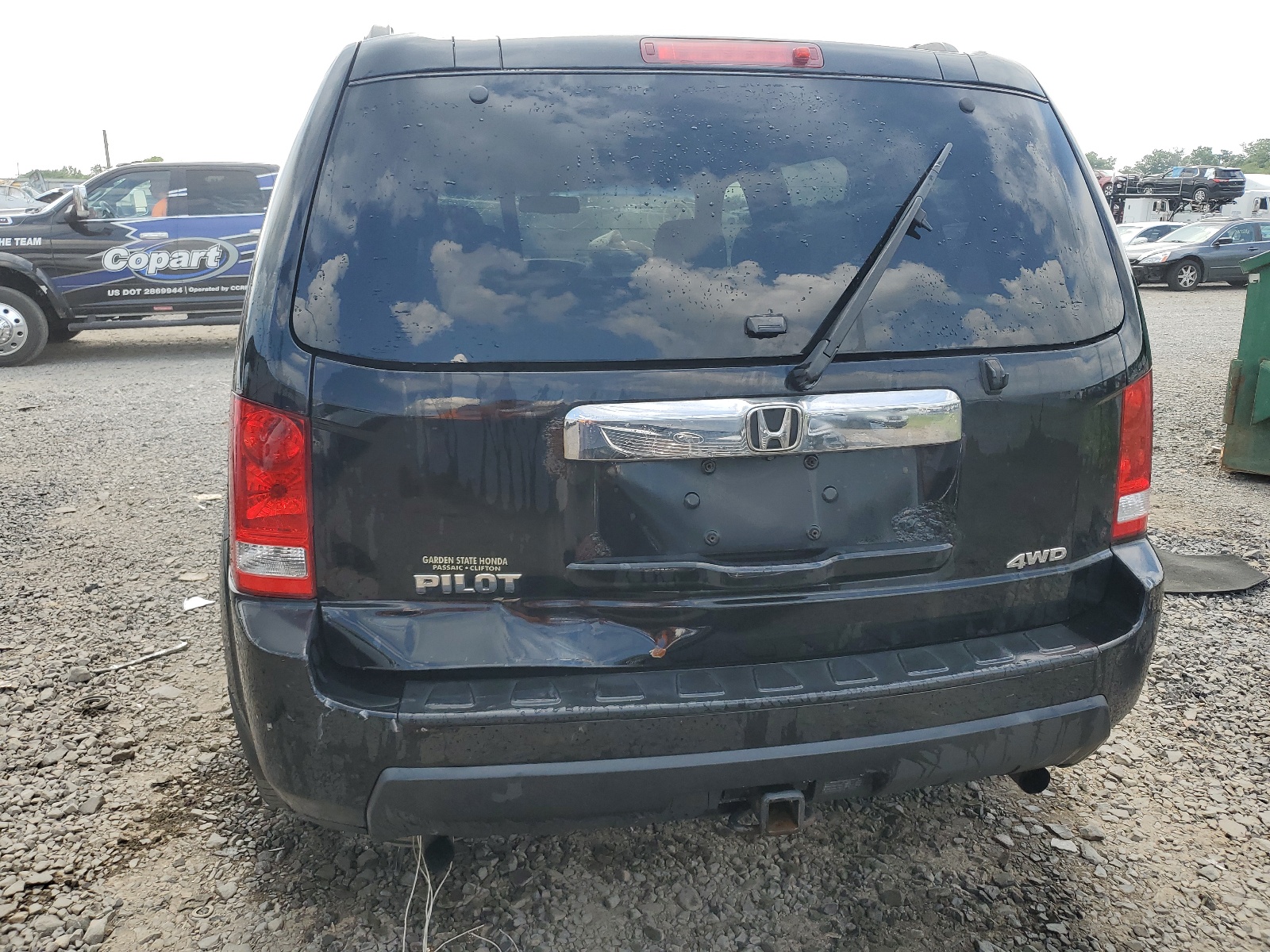 5FNYF48609B015310 2009 Honda Pilot Exl