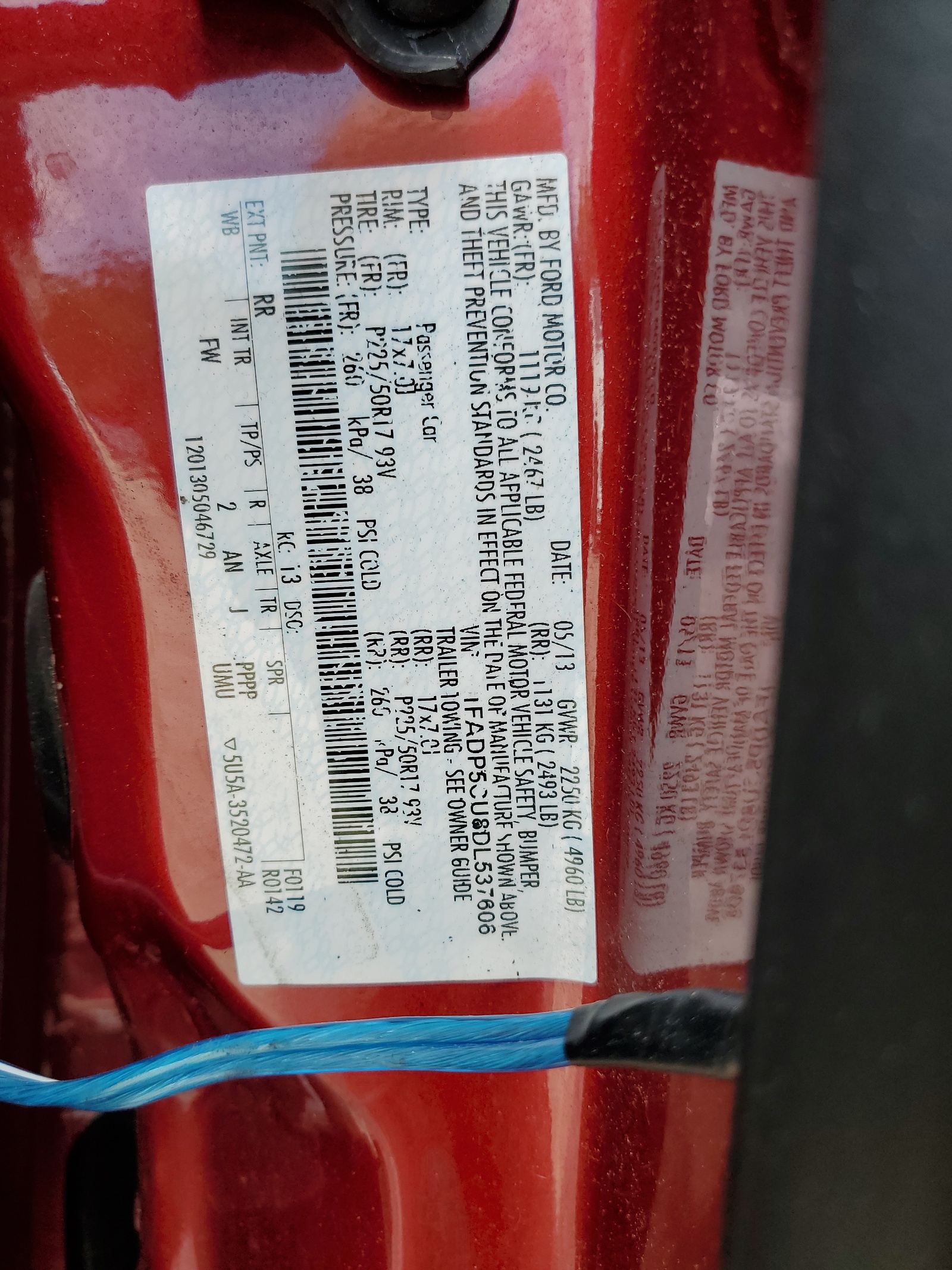 1FADP5CU8DL537606 2013 Ford C-Max Premium