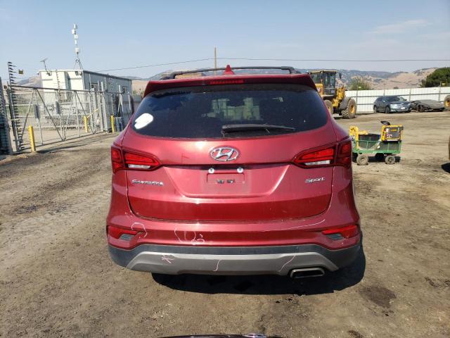  HYUNDAI SANTA FE 2017 Красный