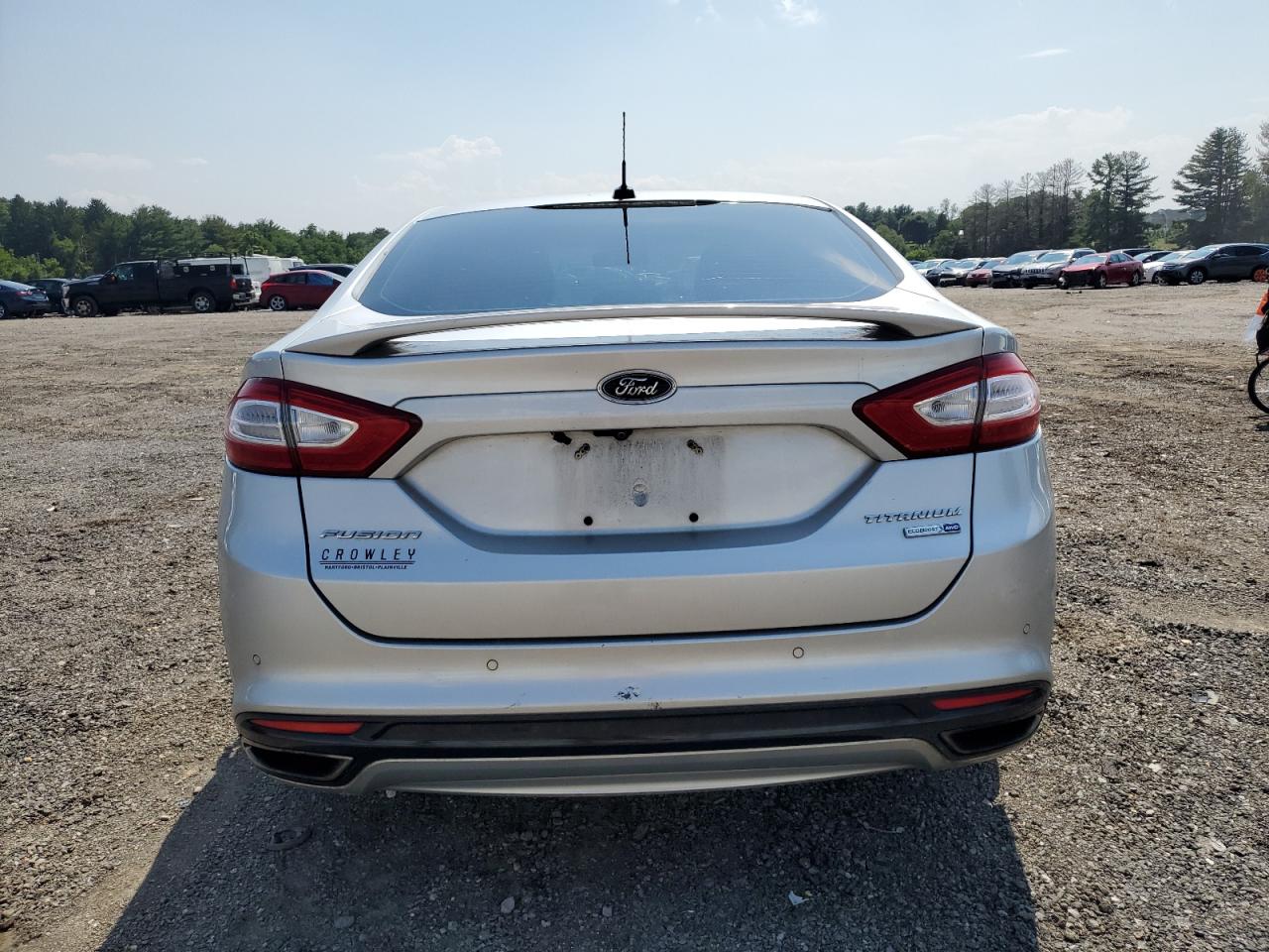 2013 Ford Fusion Titanium VIN: 3FA6P0D92DR129948 Lot: 63392094