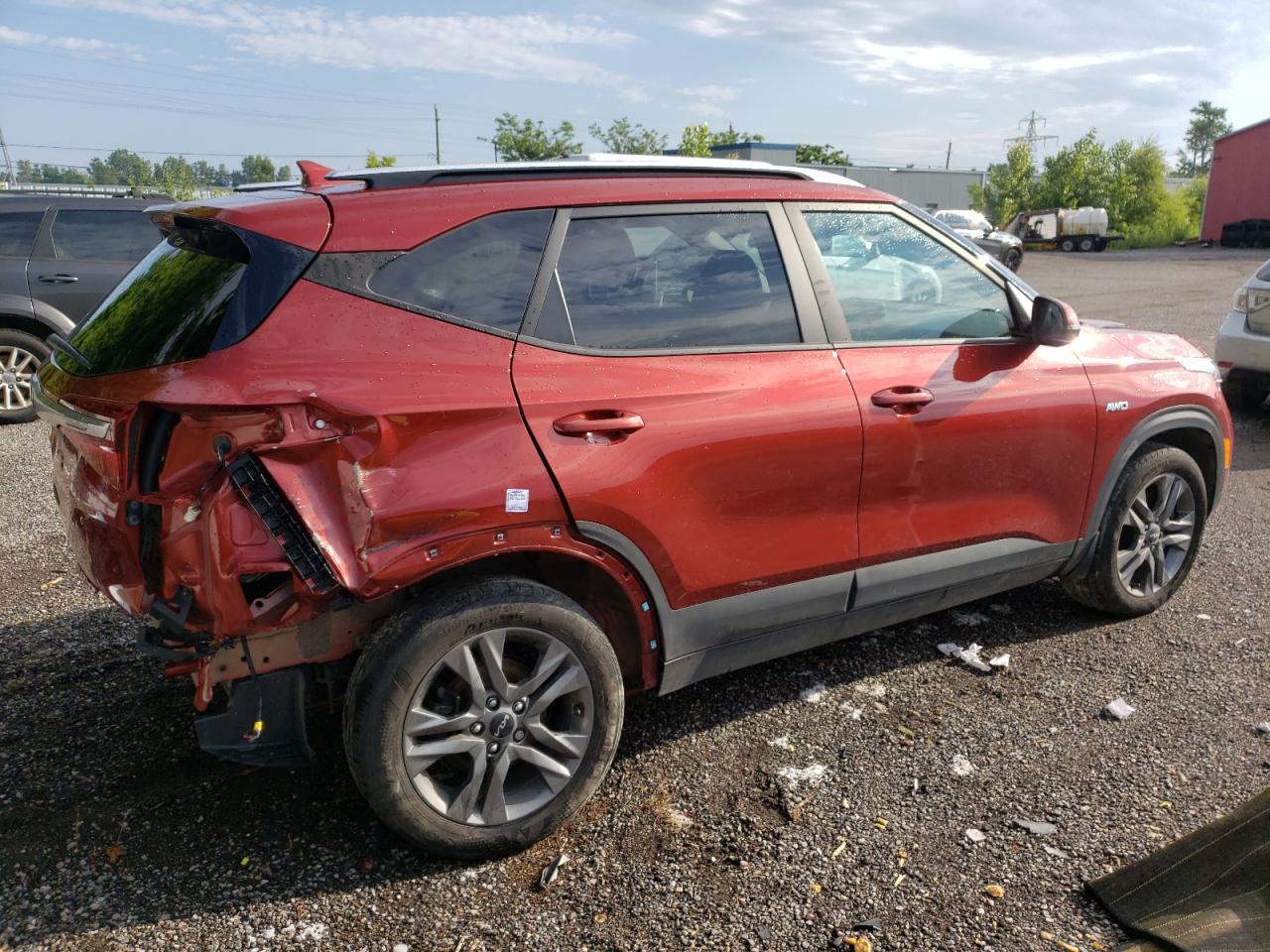 2022 Kia Seltos Lx VIN: KNDEPCAA8N7272921 Lot: 63018004