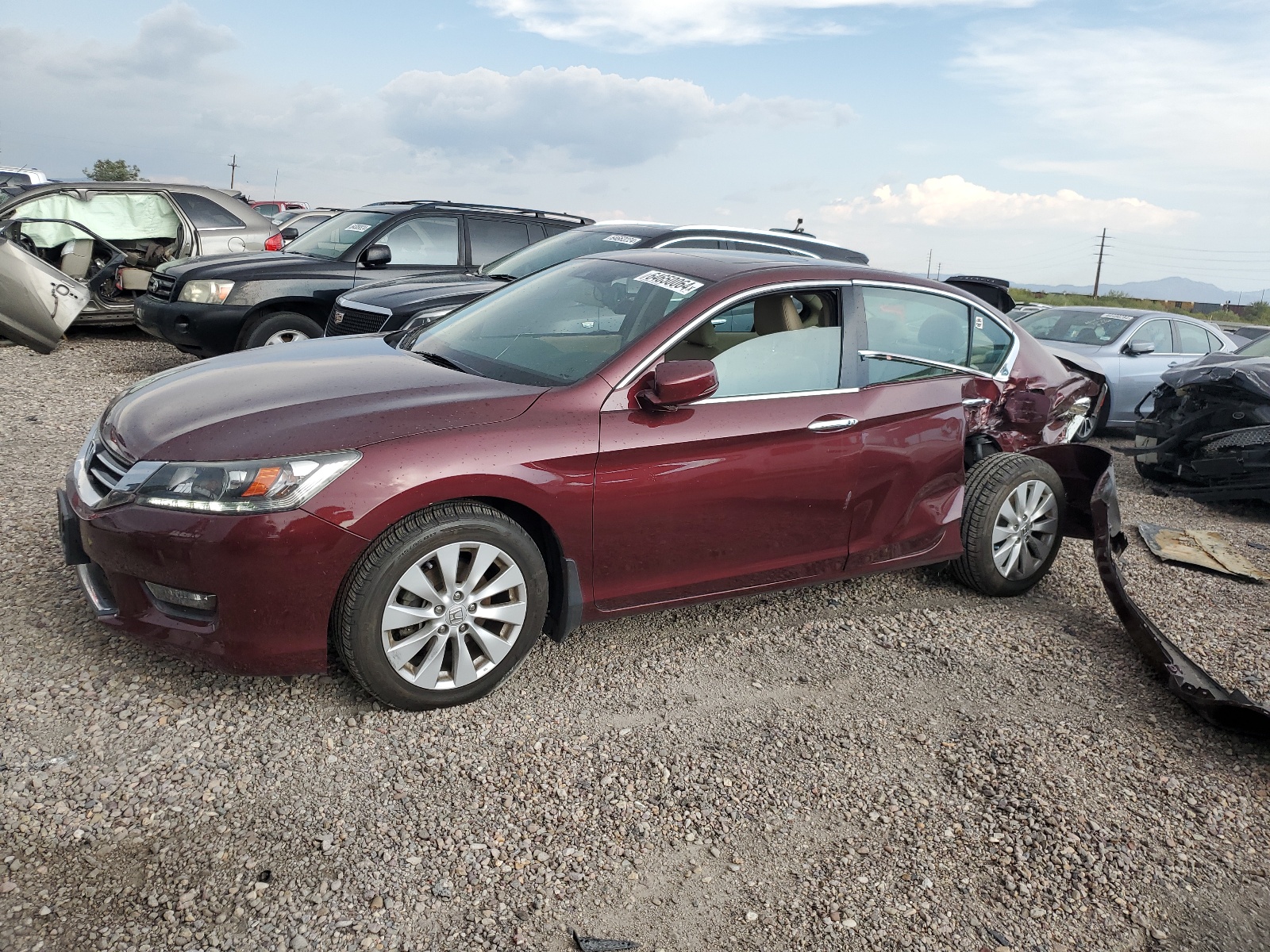 2014 Honda Accord Exl vin: 1HGCR3F85EA022404