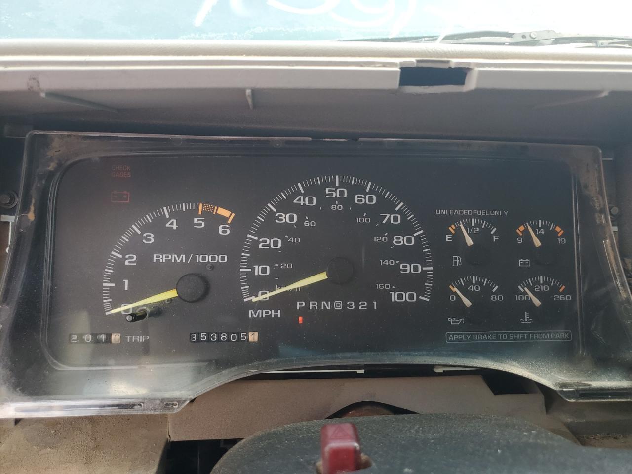 1996 Chevrolet Gmt-400 K1500 VIN: 2GCEK19R3T1232091 Lot: 60474404