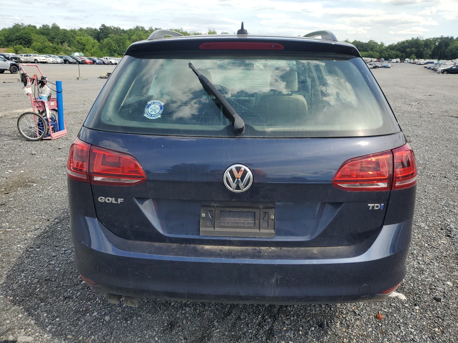 3VWFA7AU6FM510468 2015 Volkswagen Golf Sportwagen Tdi S