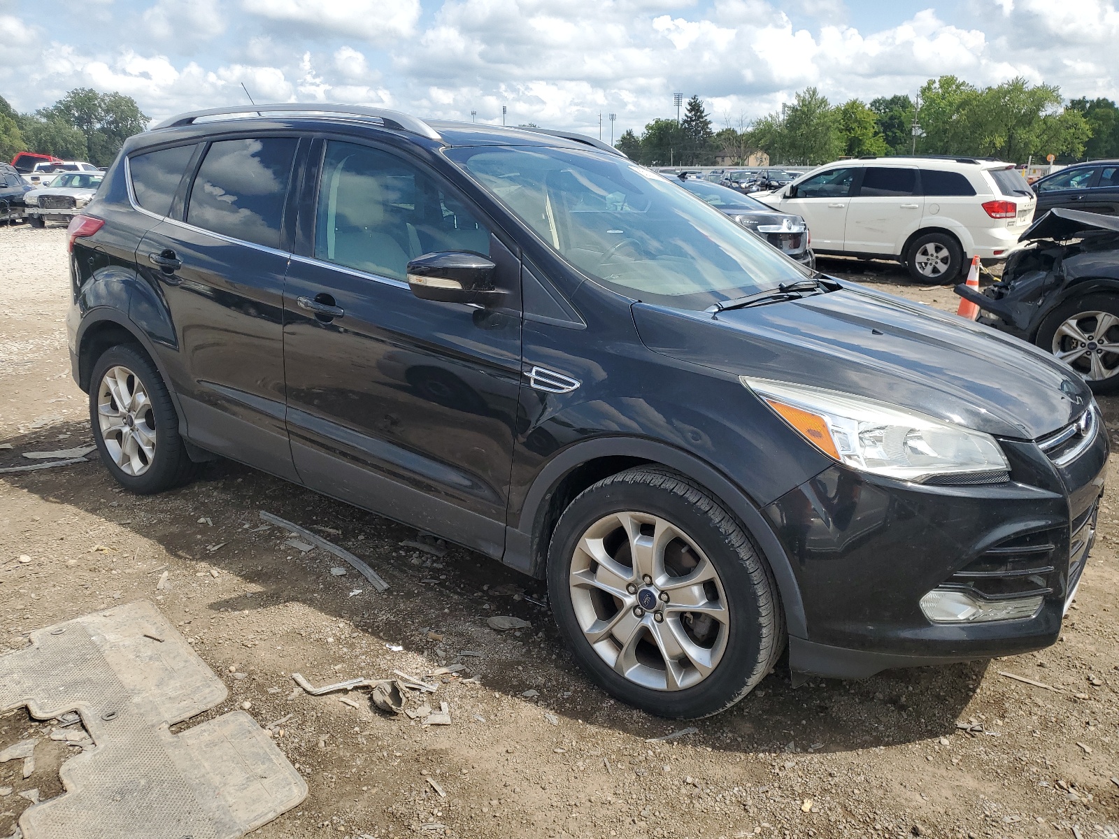 2014 Ford Escape Titanium vin: 1FMCU9J9XEUB59252