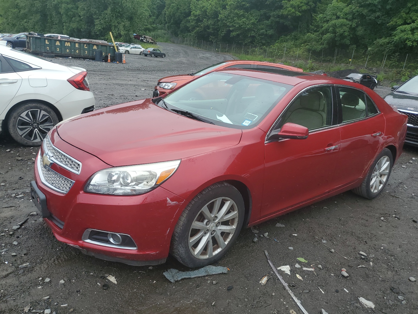 2013 Chevrolet Malibu Ltz vin: 1G11J5SX7DF187113