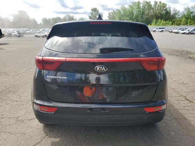  KIA SPORTAGE 2018 Черный