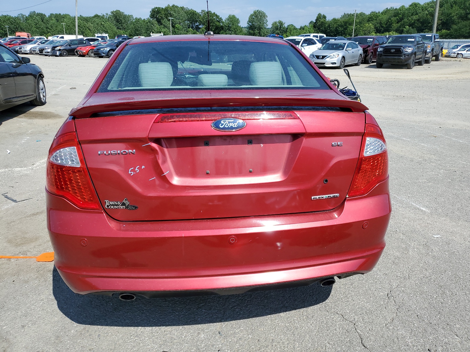 3FAHP0HG5BR177538 2011 Ford Fusion Se