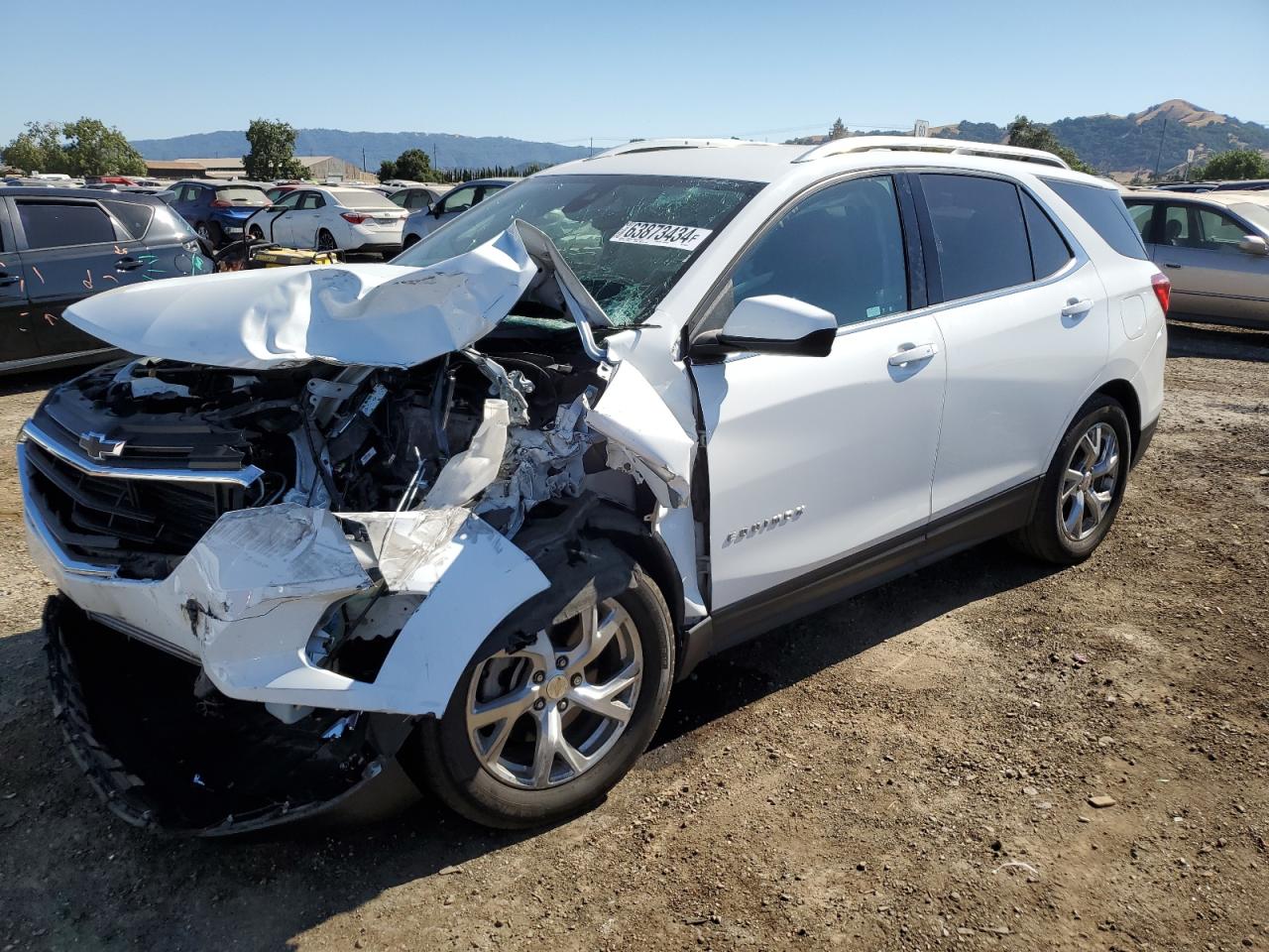 2020 Chevrolet Equinox Lt VIN: 3GNAXLEX8LS591285 Lot: 63873434