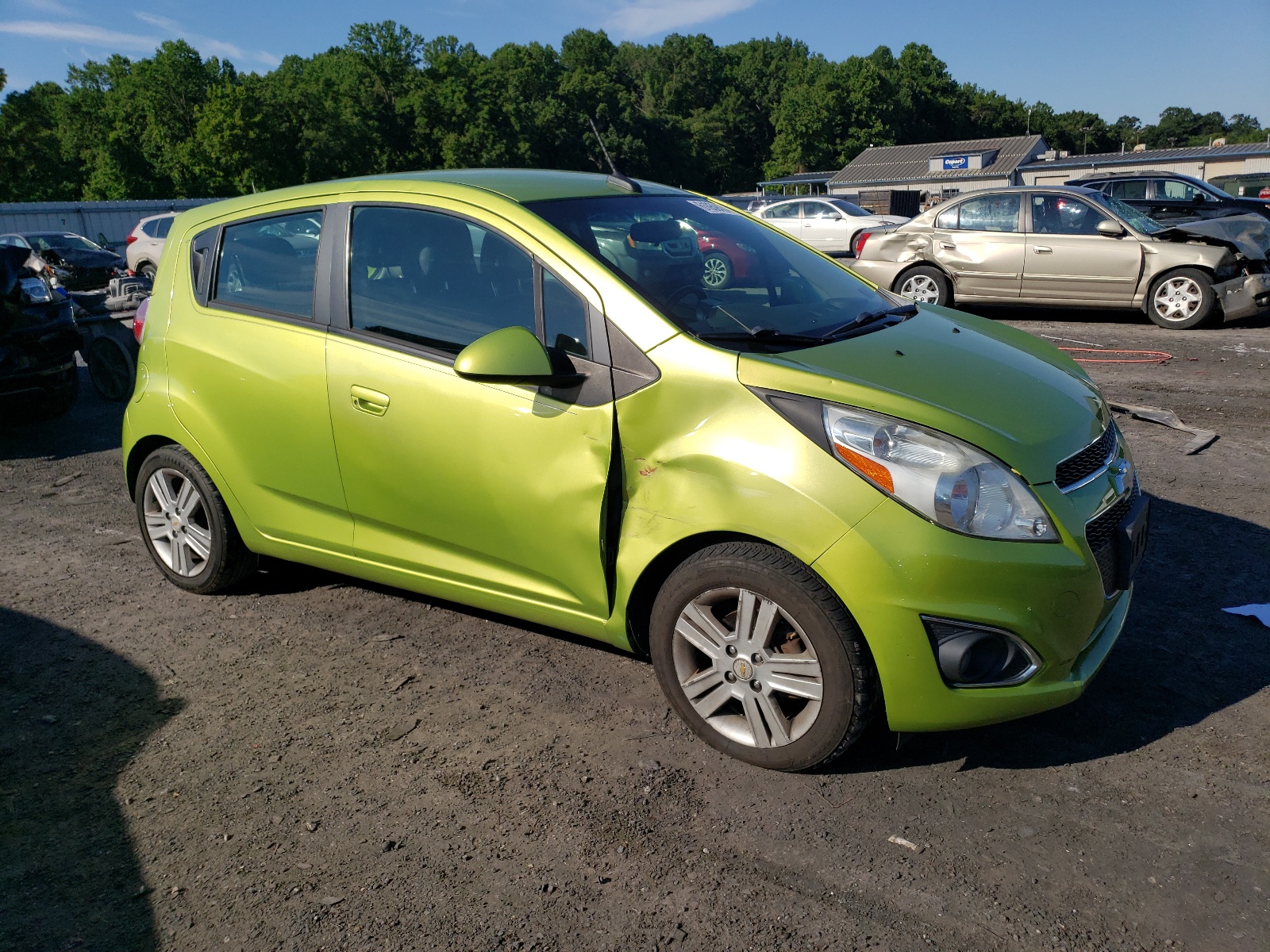 KL8CB6S9XEC413483 2014 Chevrolet Spark Ls