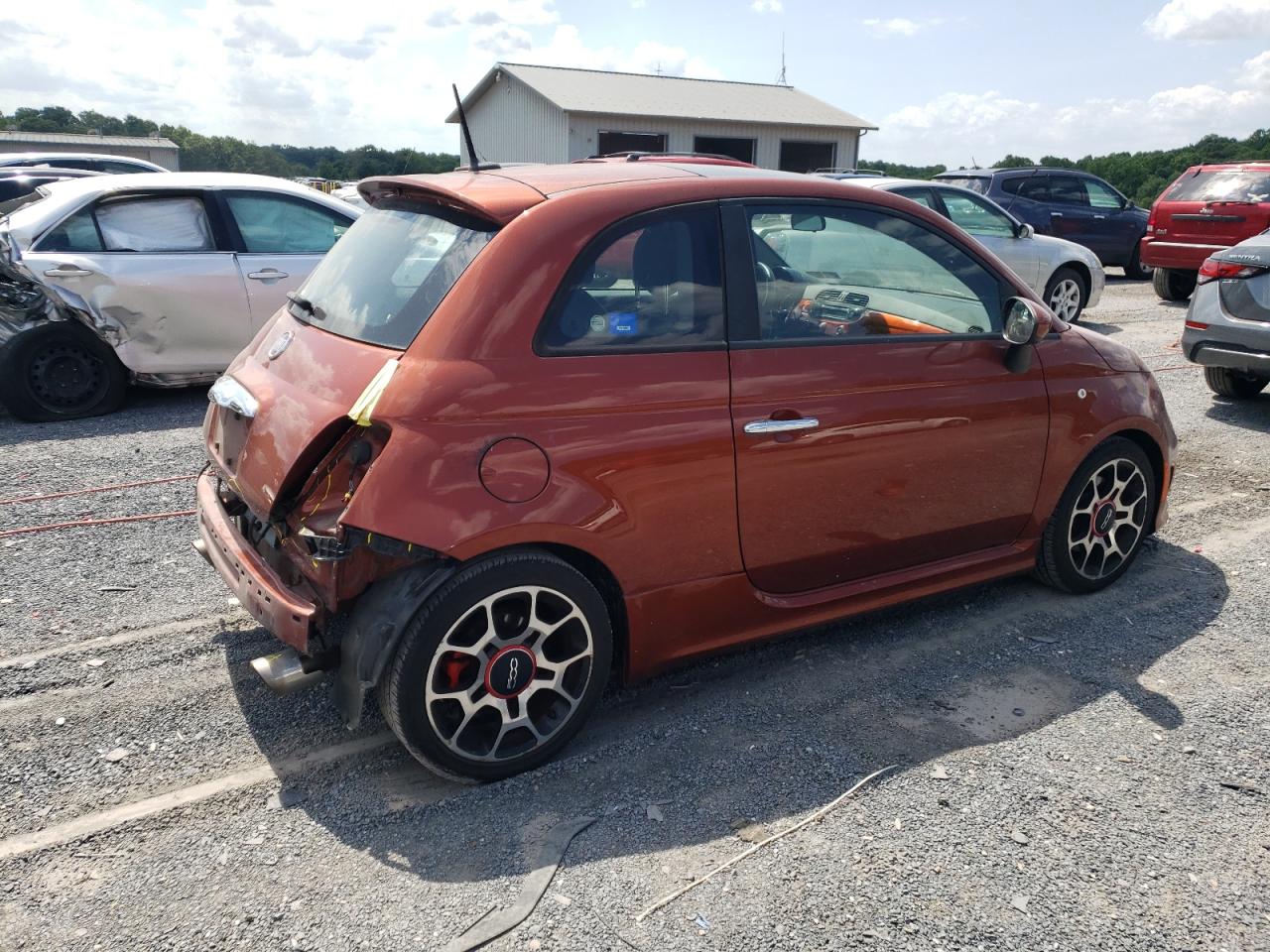 2015 Fiat 500 Sport VIN: 3C3CFFHH7FT621972 Lot: 63521884