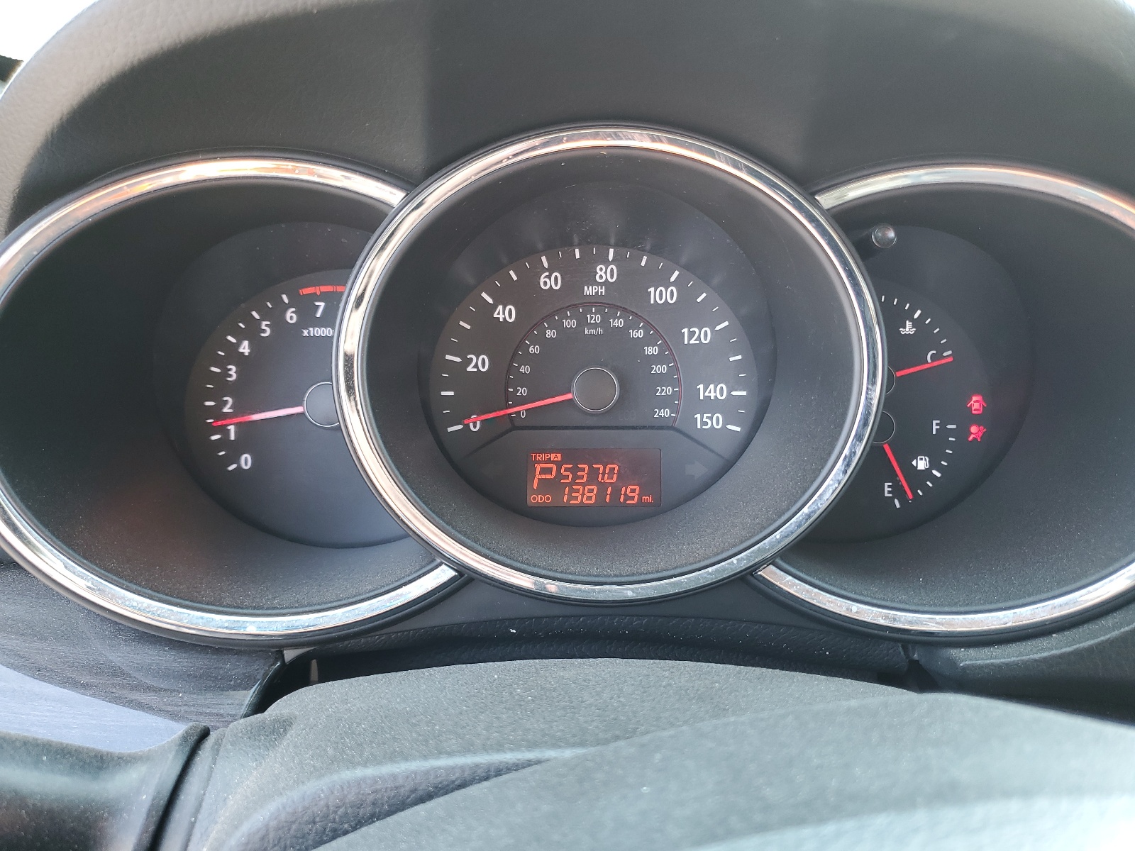 5XYKT3A16DG375240 2013 Kia Sorento Lx