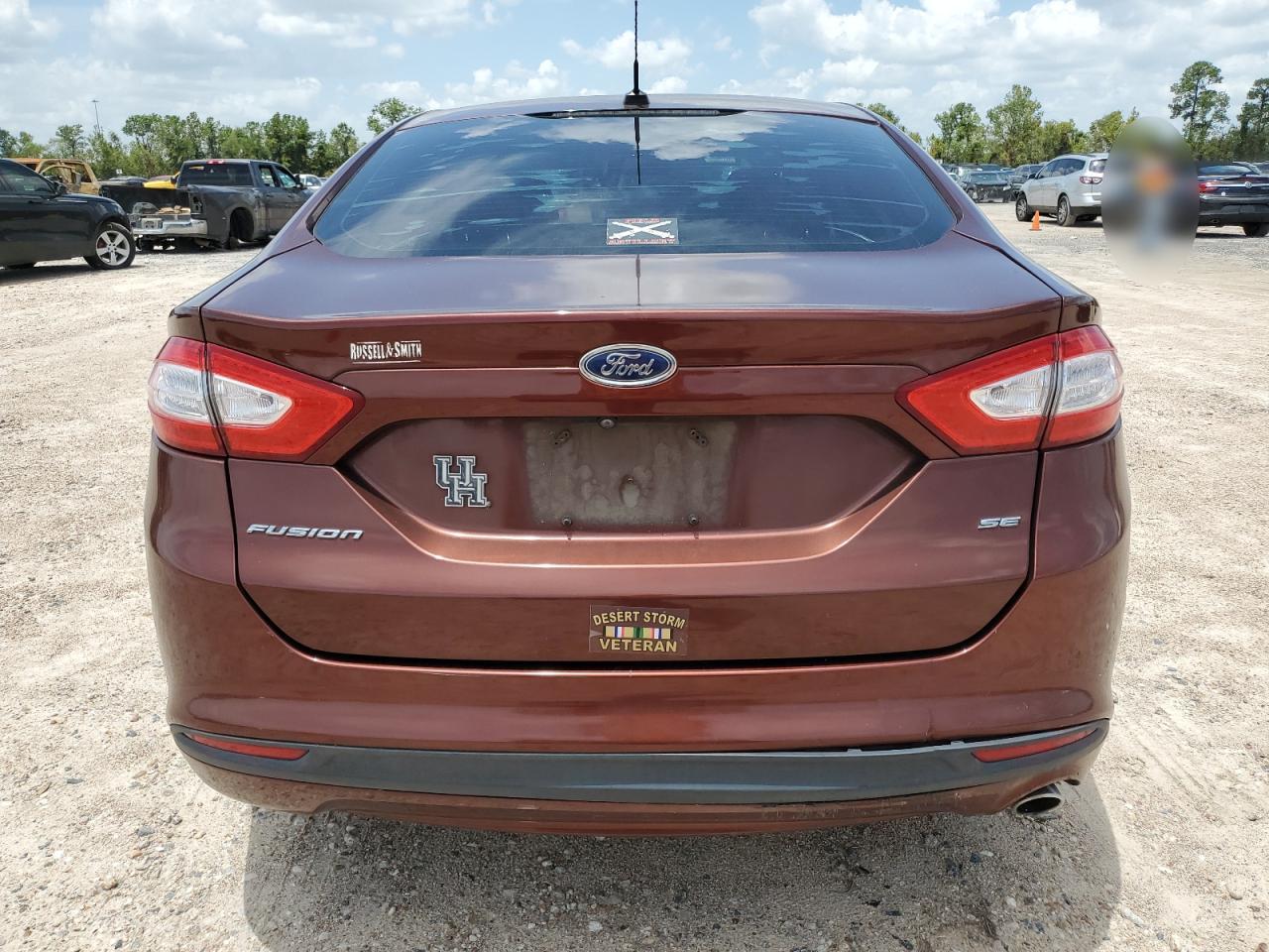 2016 Ford Fusion Se VIN: 3FA6P0H75GR395963 Lot: 62739294