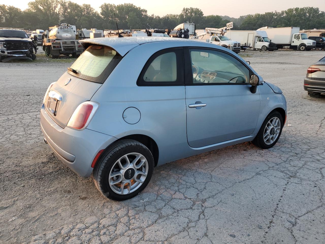 2013 Fiat 500 Pop VIN: 3C3CFFAR5DT714635 Lot: 63874004