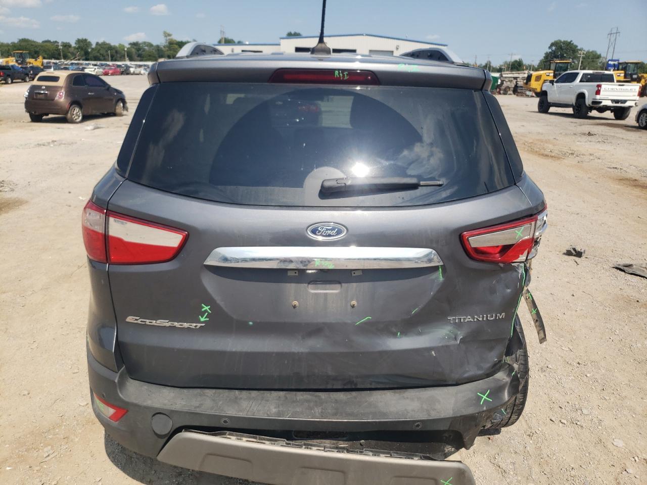 2021 Ford Ecosport Titanium VIN: MAJ3S2KE6MC400165 Lot: 64207034
