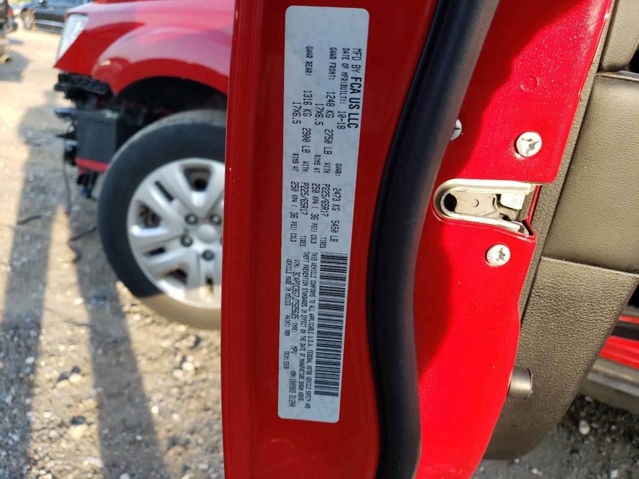 2018 Dodge Journey Sxt VIN: 3C4PDCBG7JT525625 Lot: 62205874