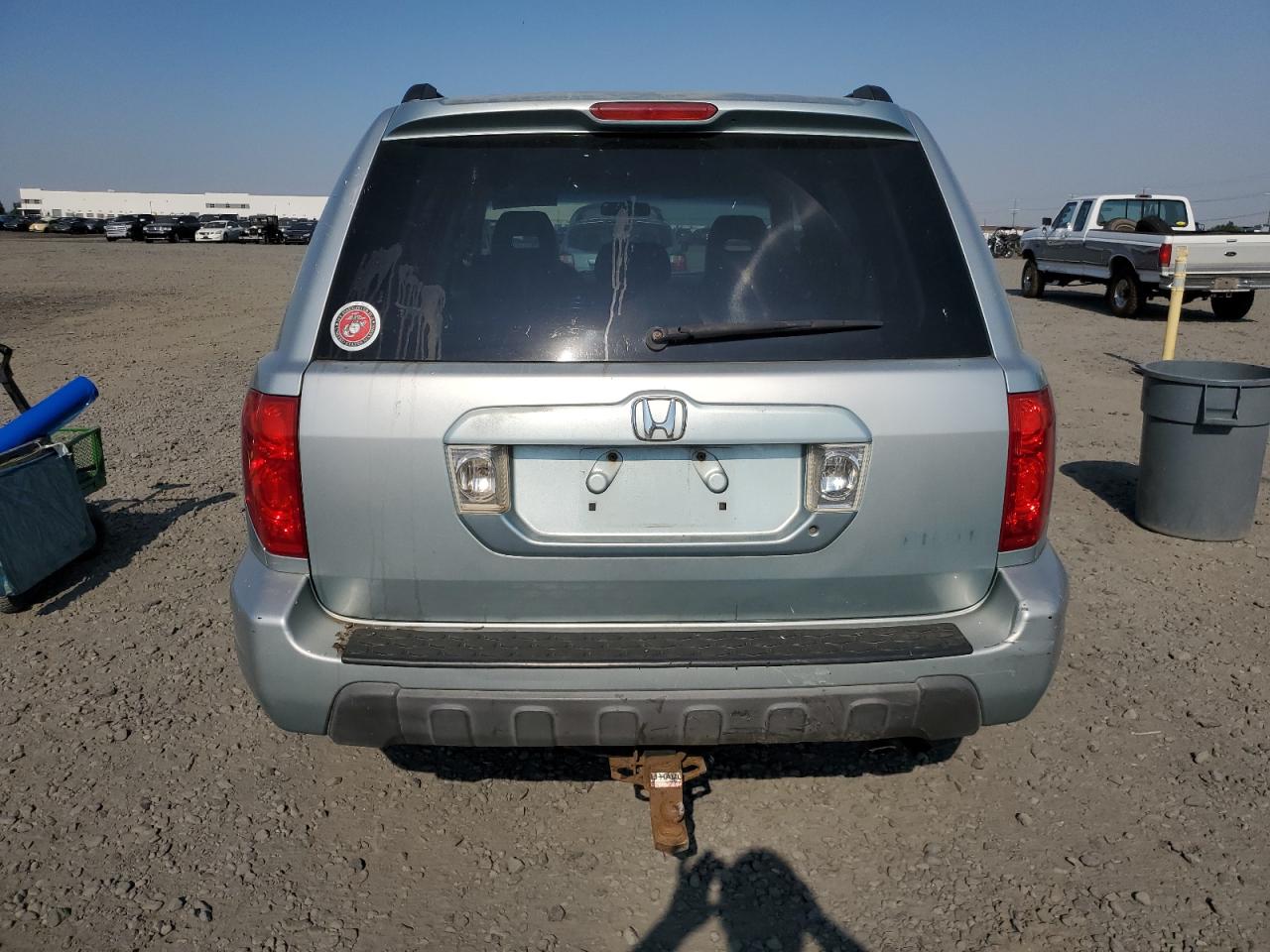 2003 Honda Pilot Ex VIN: 2HKYF18423H568868 Lot: 63656484