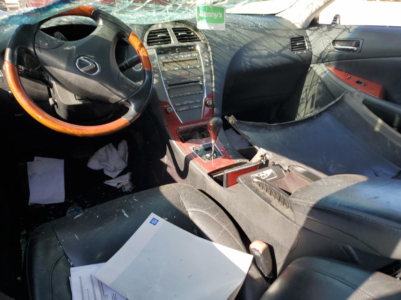 2009 Lexus Es 350 VIN: JTHBJ46G192339934 Lot: 63237954