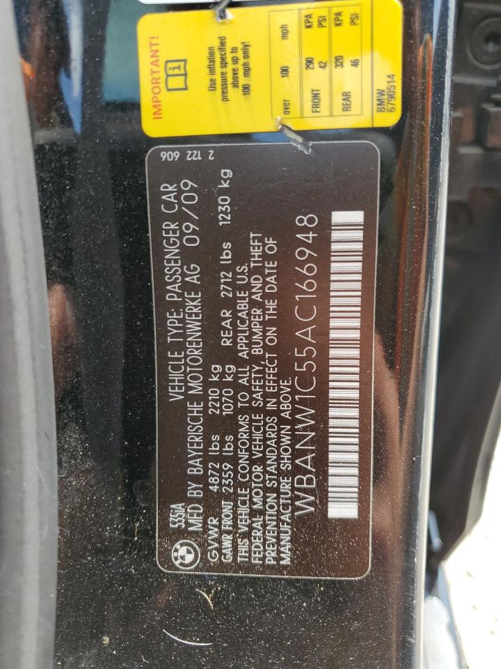 2010 BMW 535 I VIN: WBANW1C55AC166948 Lot: 62299744