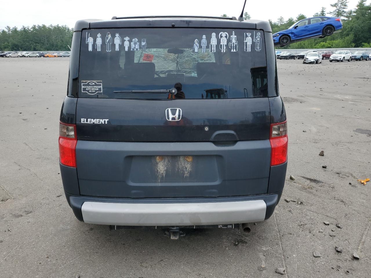 2006 Honda Element Lx VIN: 5J6YH17396L015714 Lot: 61491384
