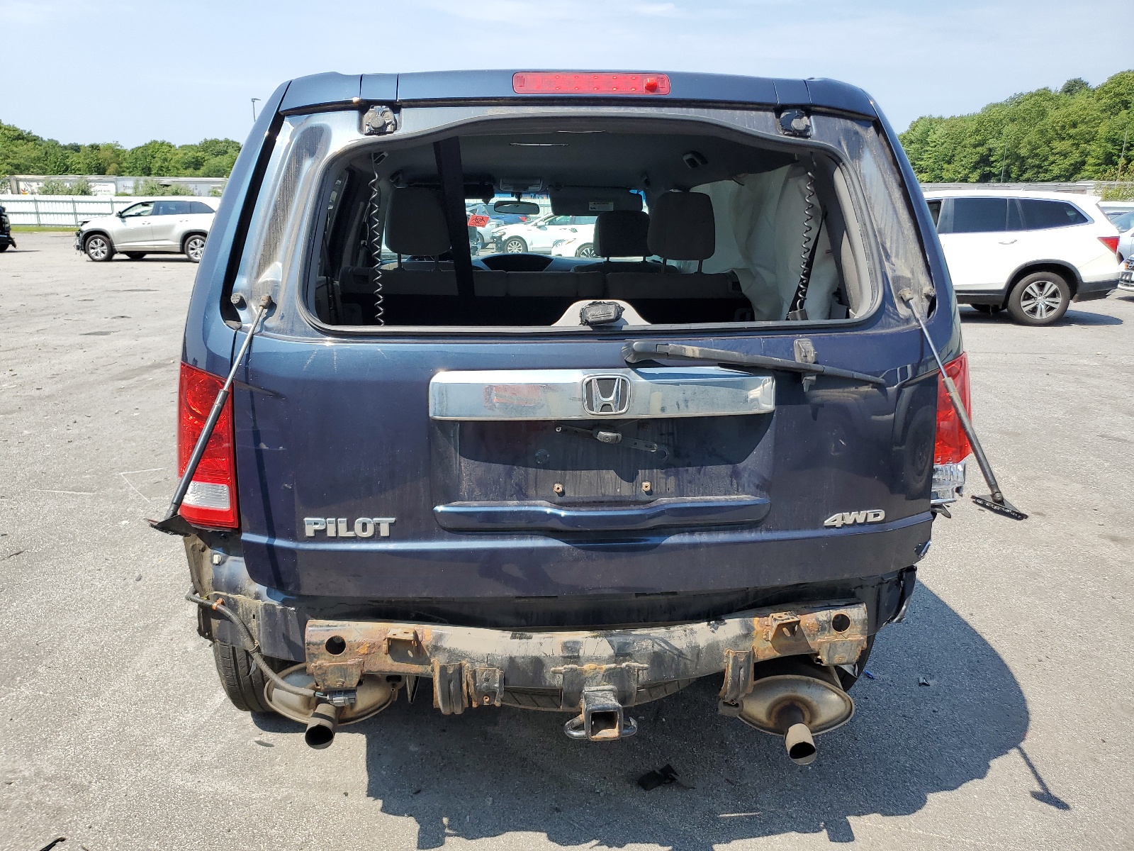 5FNYF4H26CB057873 2012 Honda Pilot Lx