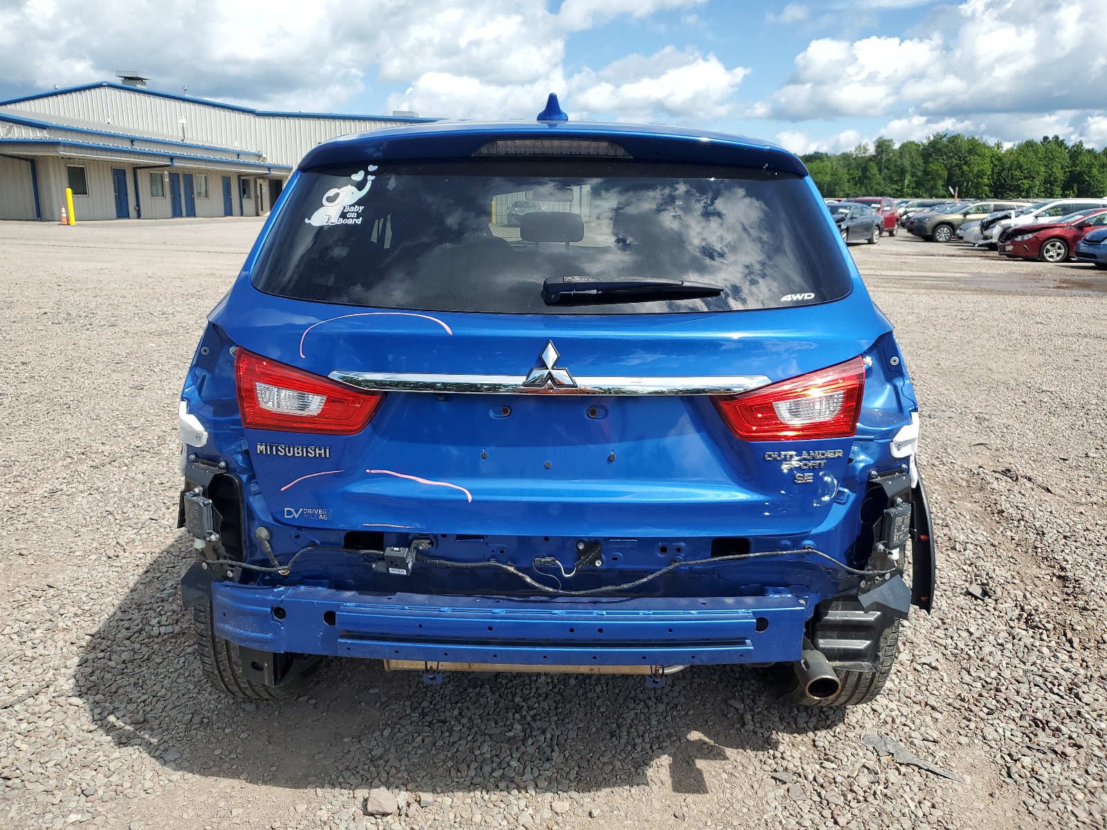 JA4AR3AU4KU030931 2019 Mitsubishi Outlander Sport Es