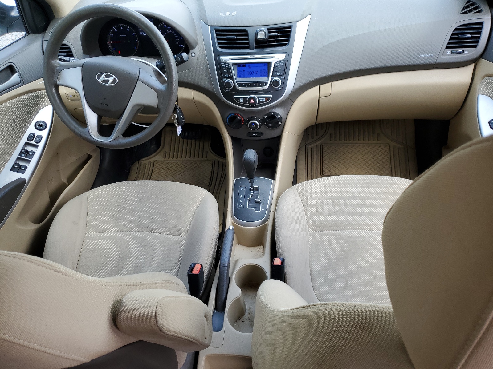 KMHCT4AEXEU709374 2014 Hyundai Accent Gls