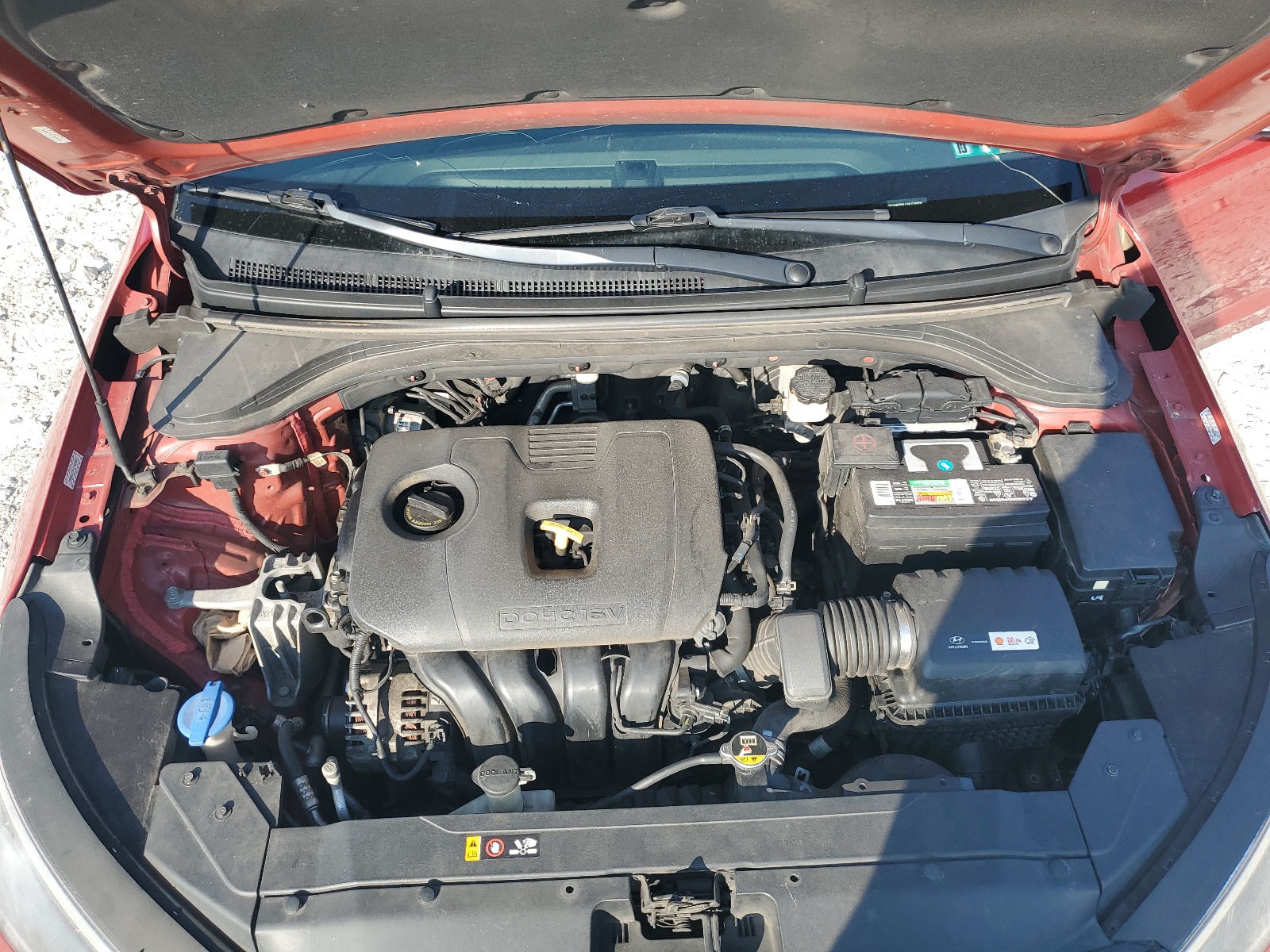 KMHD84LFXKU738056 2019 Hyundai Elantra Sel