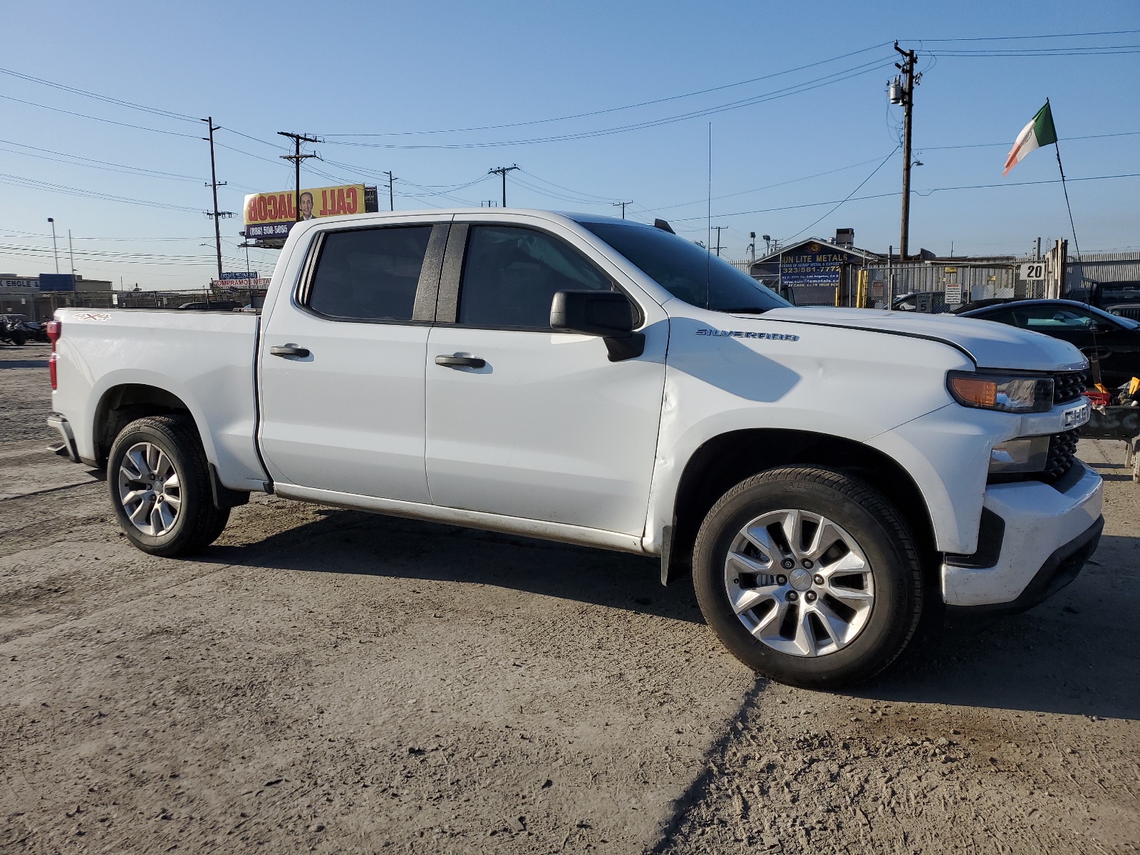 2022 Chevrolet Silverado Ltd K1500 Custom vin: 3GCPYBEK7NG190976