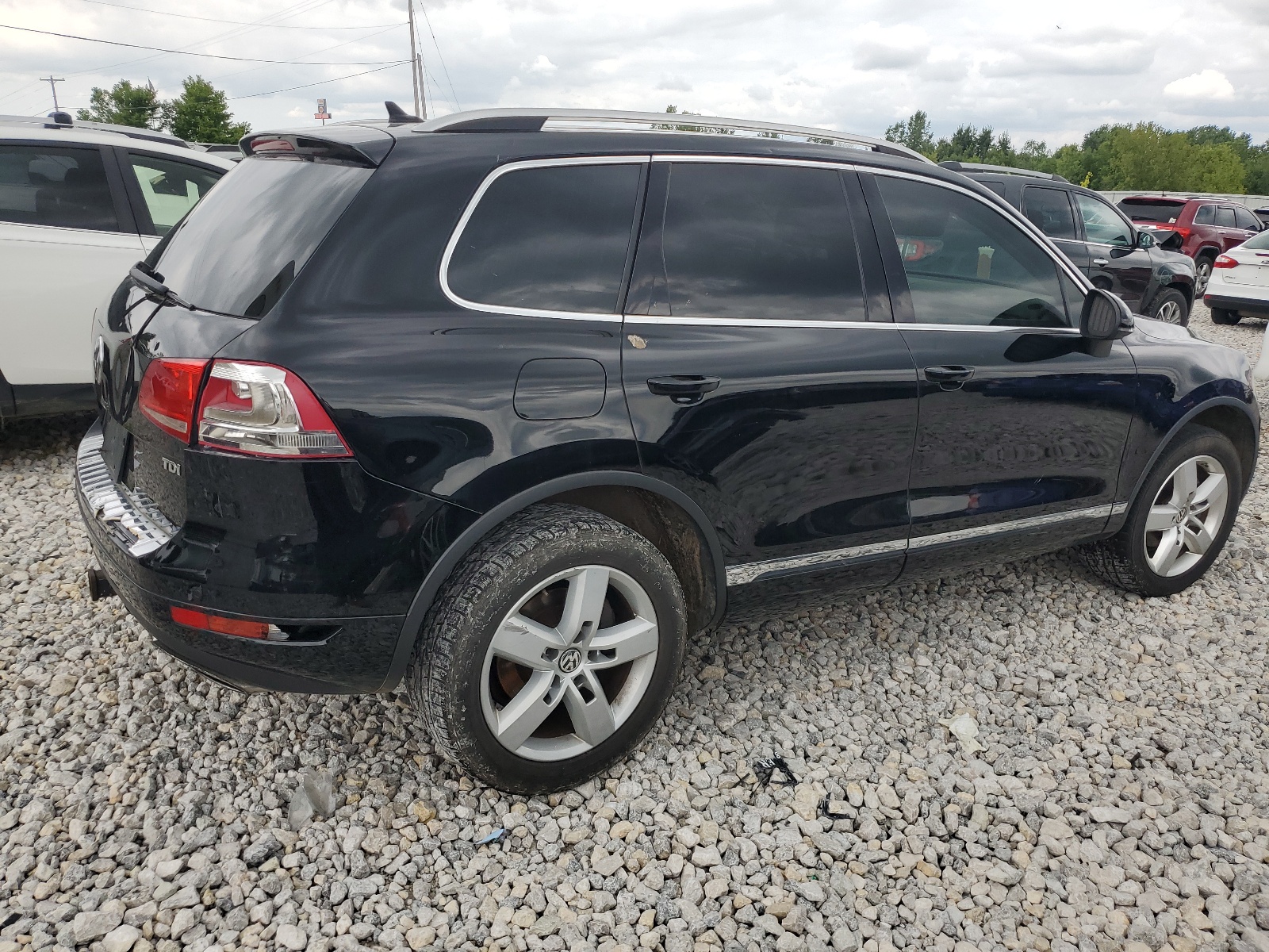 2012 Volkswagen Touareg V6 Tdi vin: WVGFK9BP3CD000893