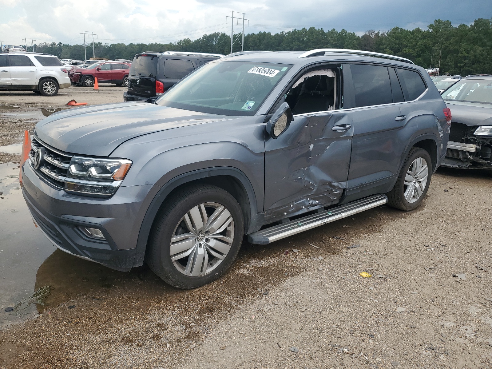 2019 Volkswagen Atlas Se vin: 1V2WR2CA5KC540573