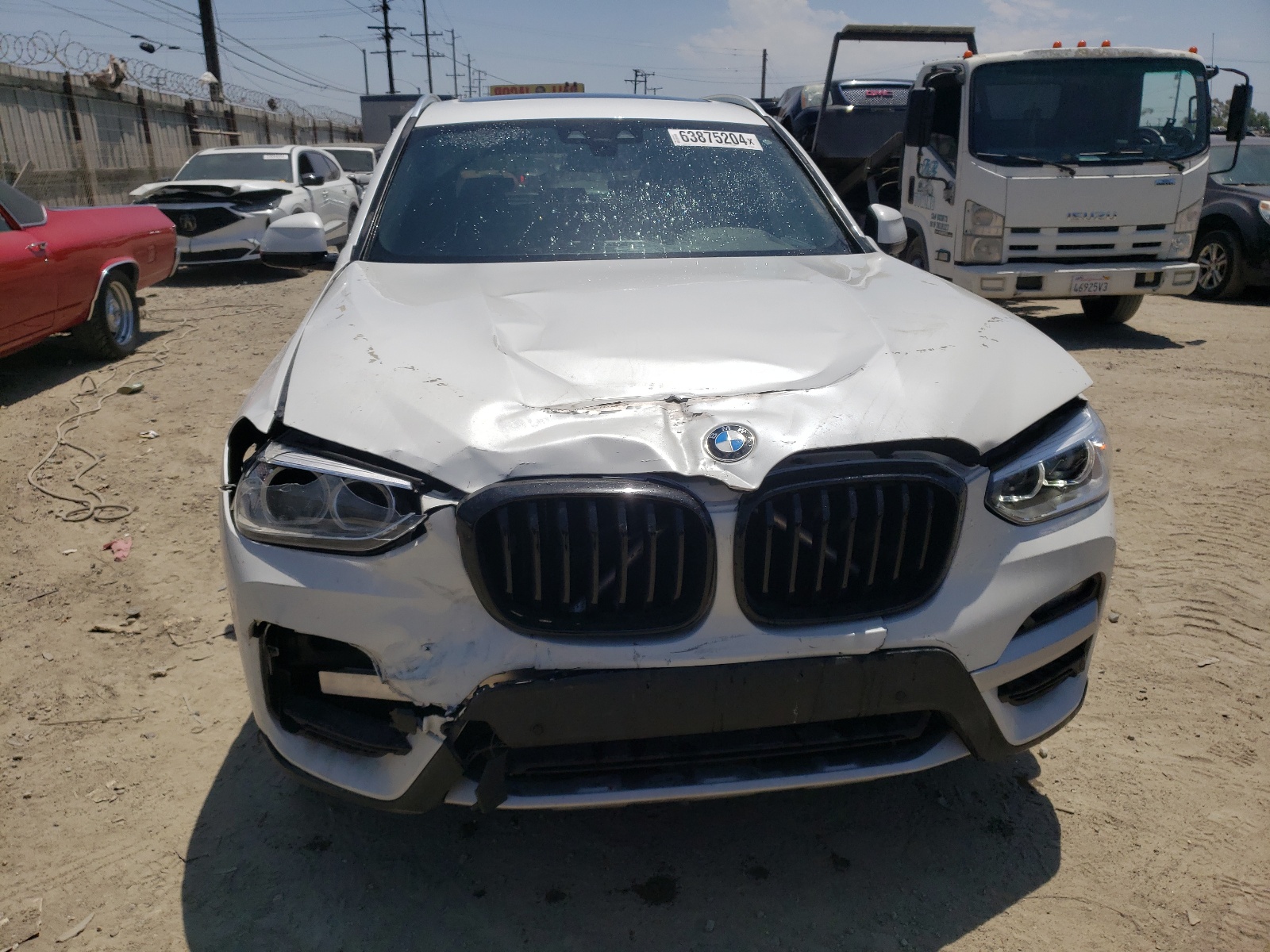 2021 BMW X3 Sdrive30I vin: 5UXTY3C06M9E56140