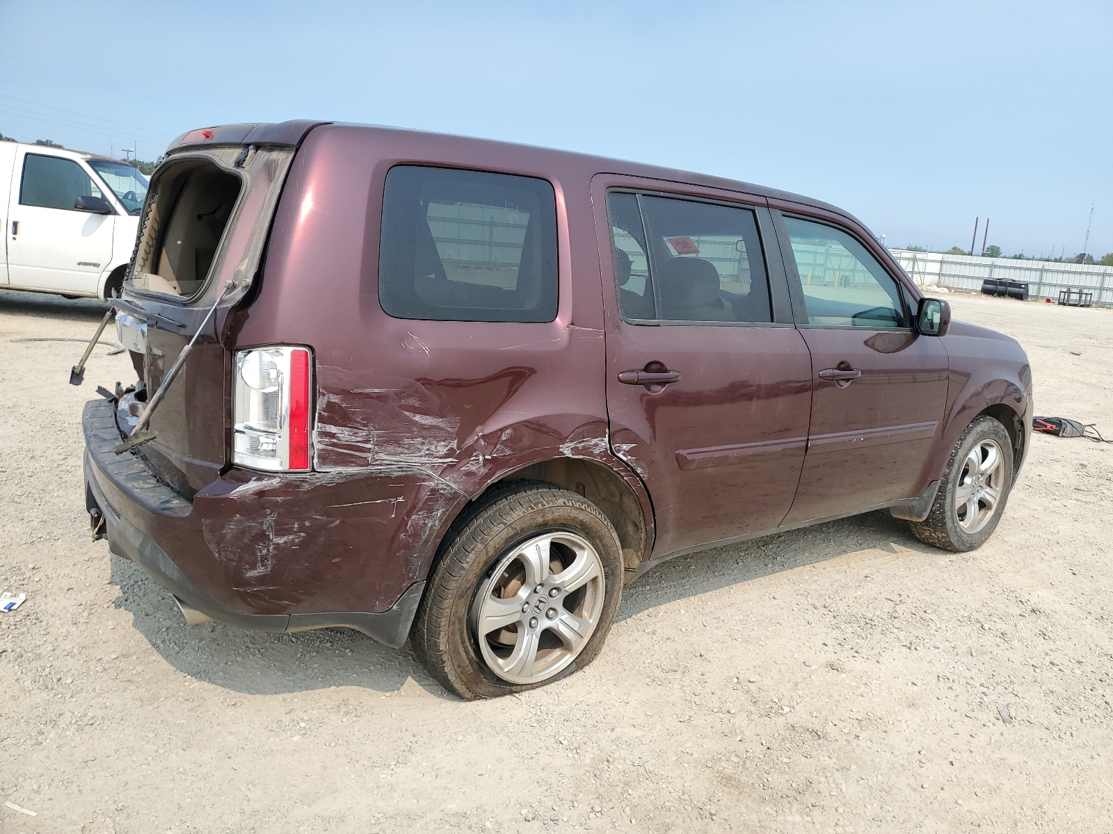 2013 Honda Pilot Ex vin: 5FNYF3H4XDB032956