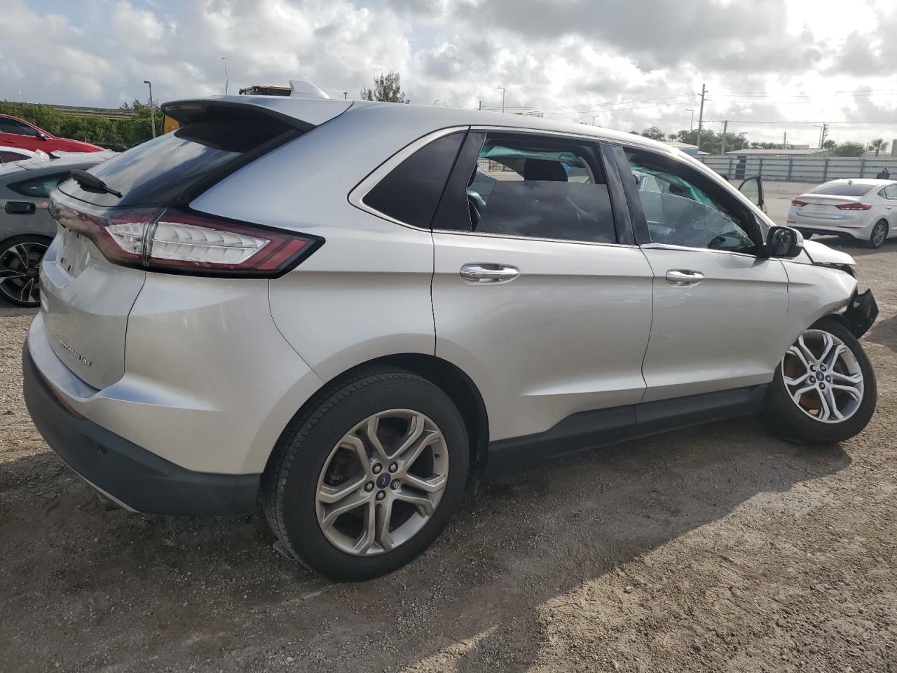 2016 Ford Edge Titanium VIN: 2FMPK3K81GBB99657 Lot: 61370444