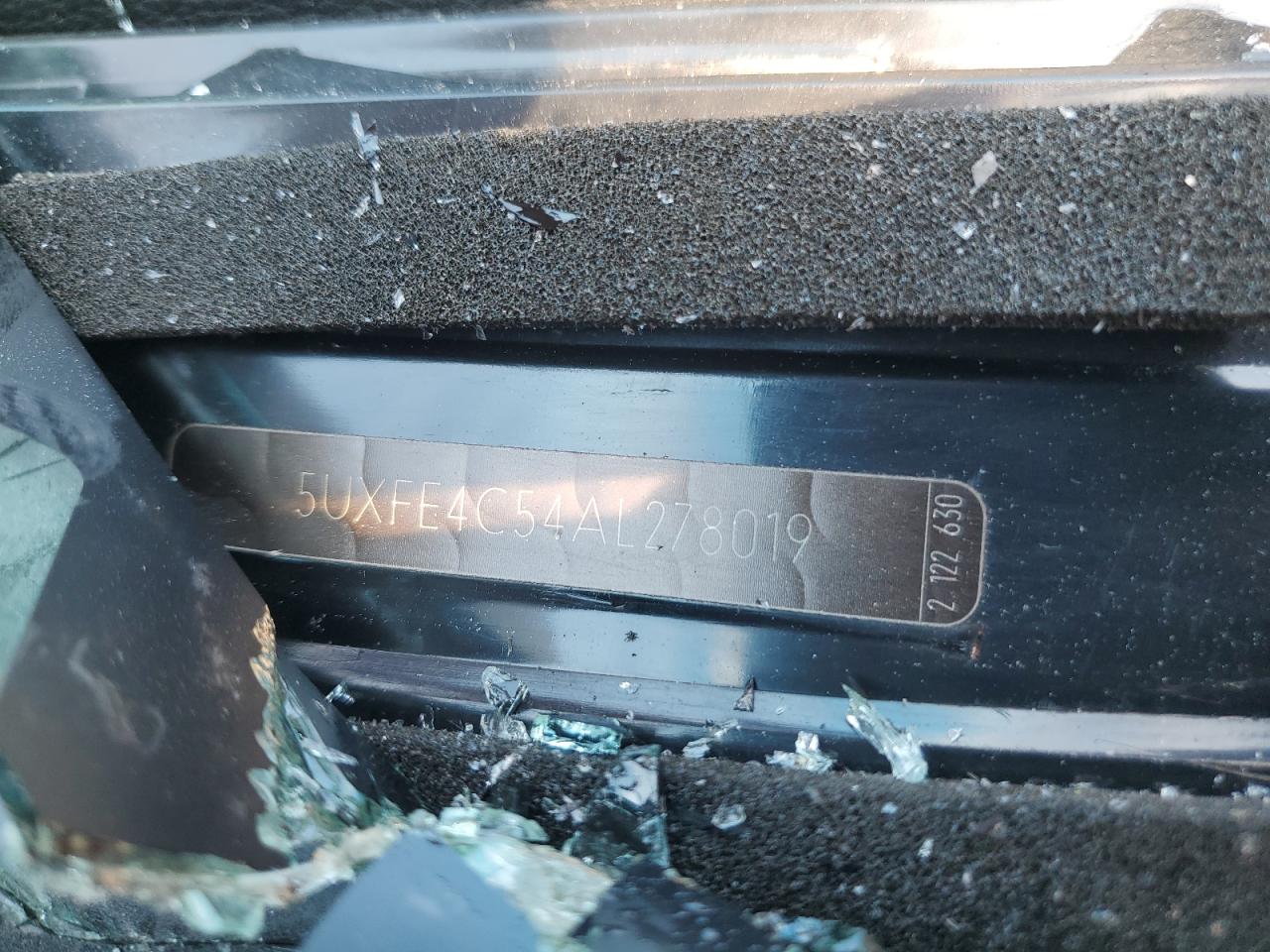 2010 BMW X5 xDrive30I VIN: 5UXFE4C54AL278019 Lot: 60408844