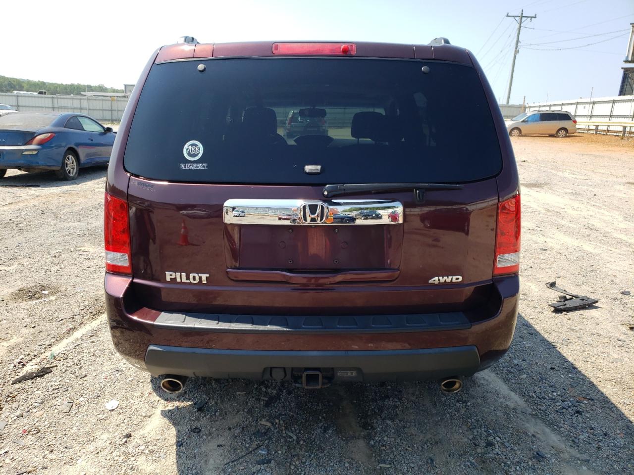 2011 Honda Pilot Exln VIN: 5FNYF4H7XBB071916 Lot: 62787934