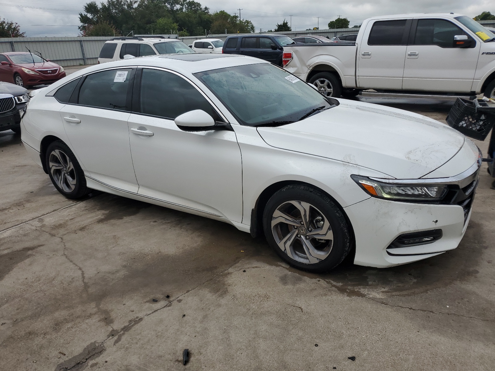 2018 Honda Accord Ex vin: 1HGCV1F48JA032478