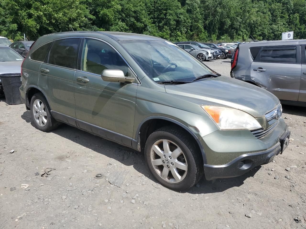 2007 Honda Cr-V Exl VIN: JHLRE48727C084383 Lot: 62661014