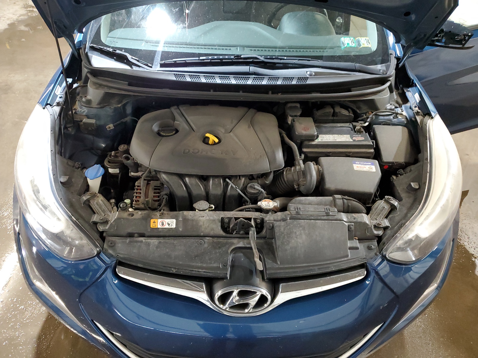 KMHDH4AEXFU387620 2015 Hyundai Elantra Se