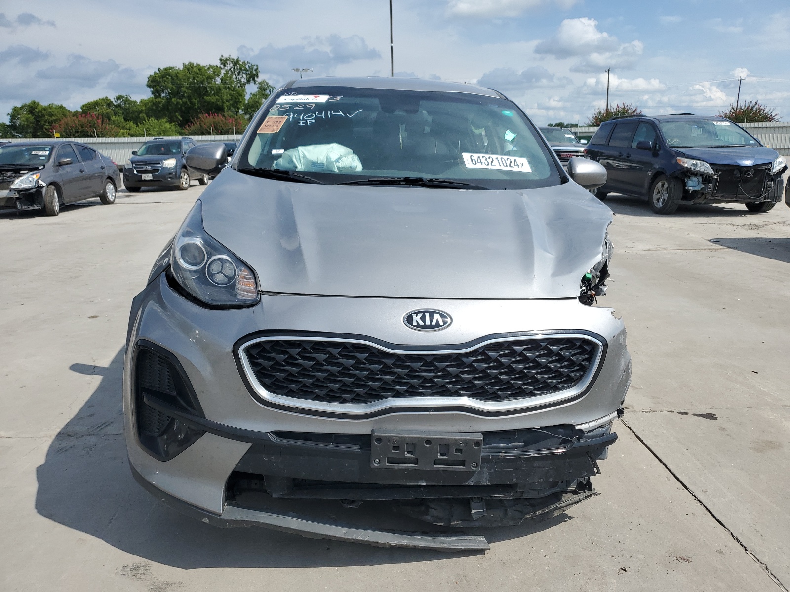 2021 Kia Sportage Lx vin: KNDPM3ACXM7940414