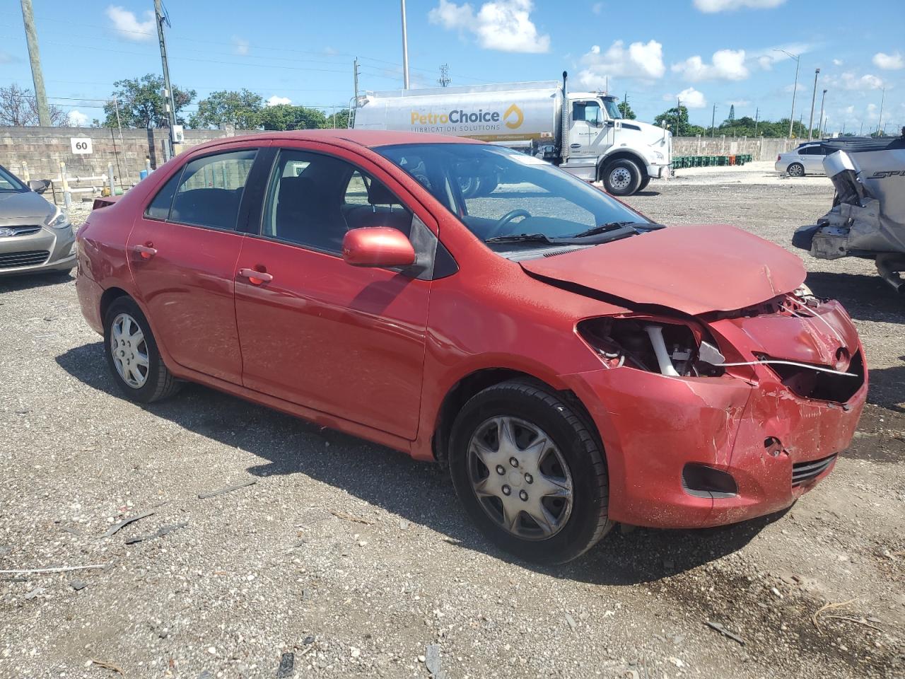 2010 Toyota Yaris VIN: JTDBT4K33A1381353 Lot: 63209174