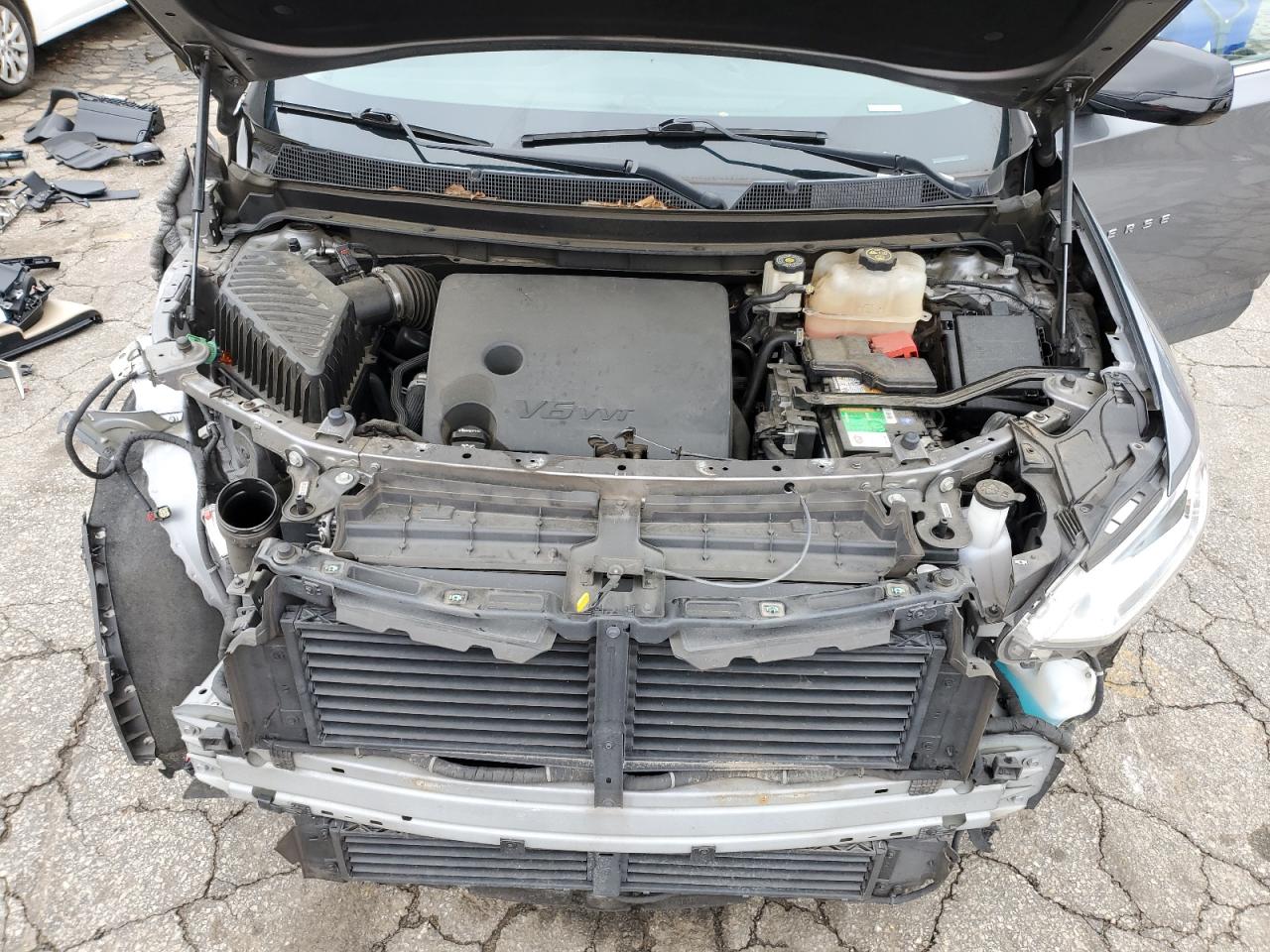 2019 Chevrolet Traverse Ls VIN: 1GNERFKWXKJ205913 Lot: 64634224