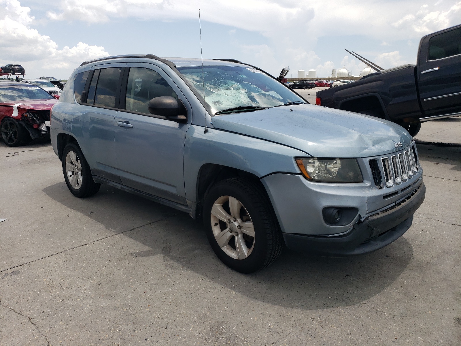 1C4NJCBB9ED595398 2014 Jeep Compass Sport