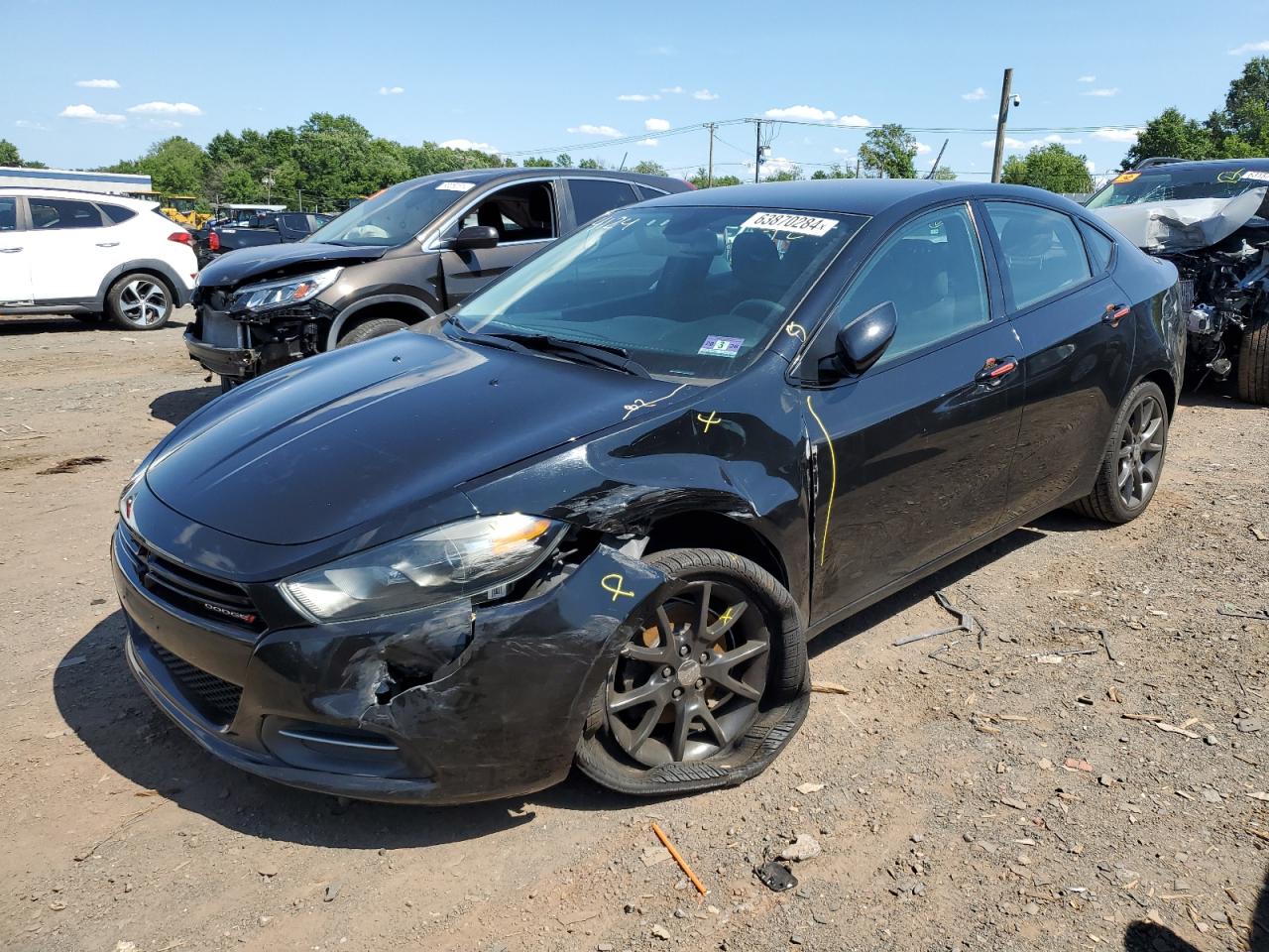 2015 Dodge Dart Se VIN: 1C3CDFAA5FD375707 Lot: 63870284