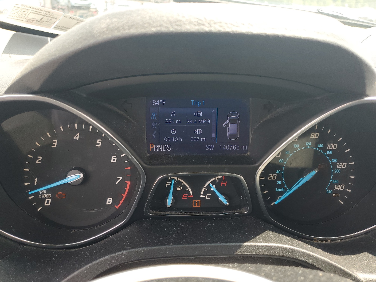 1FMCU0GXXDUC46987 2013 Ford Escape Se