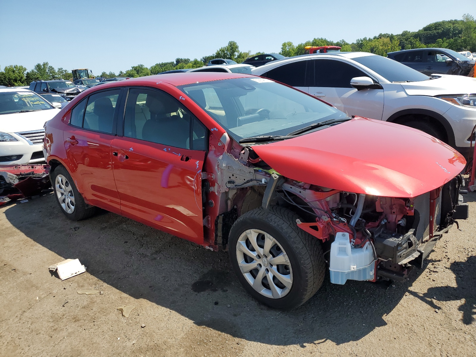 2020 Toyota Corolla Le vin: JTDEPRAE3LJ038188