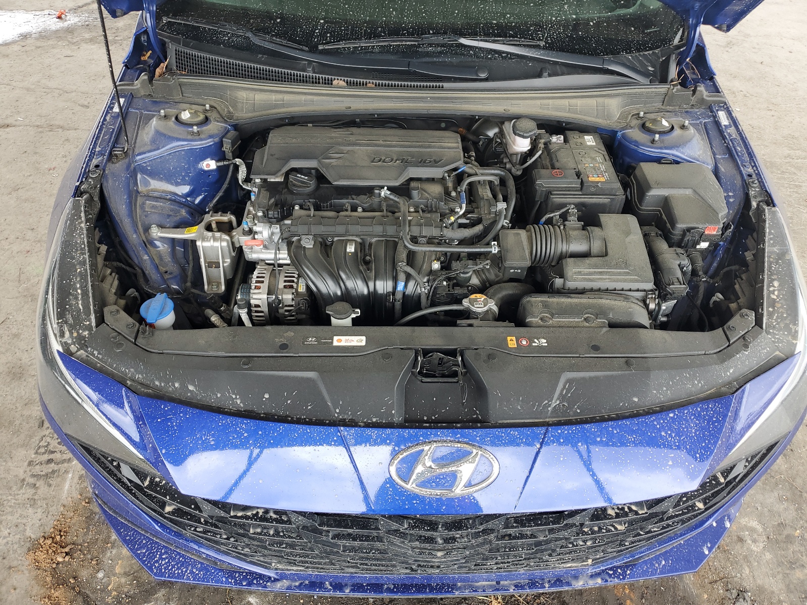 KMHLM4AG1NU265123 2022 Hyundai Elantra Sel