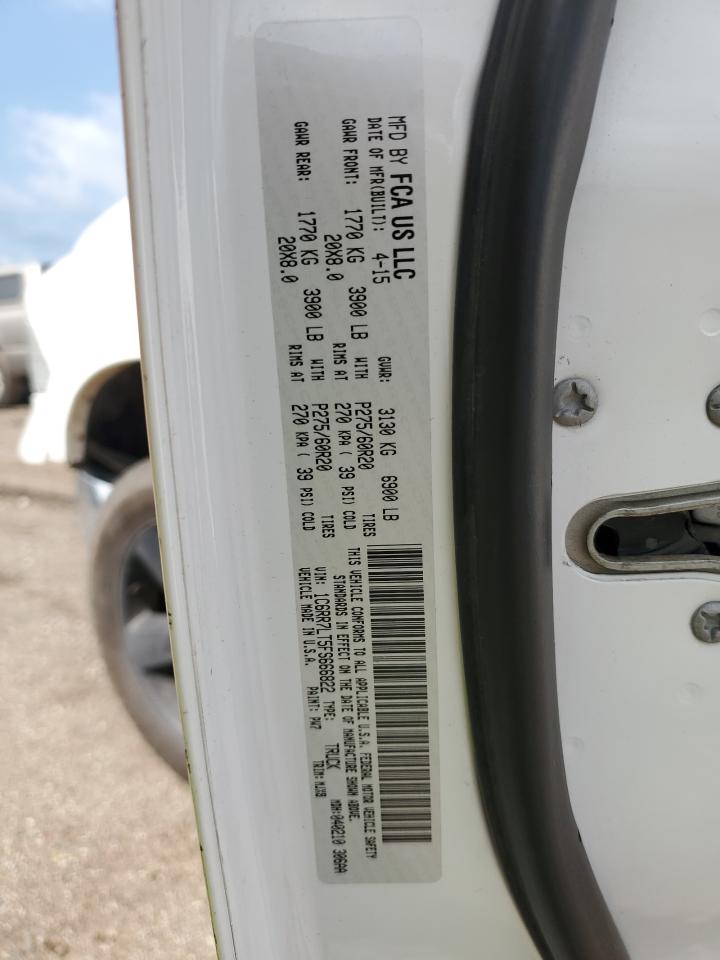 2015 Ram 1500 Slt VIN: 1C6RR7LT5FS666822 Lot: 61706024